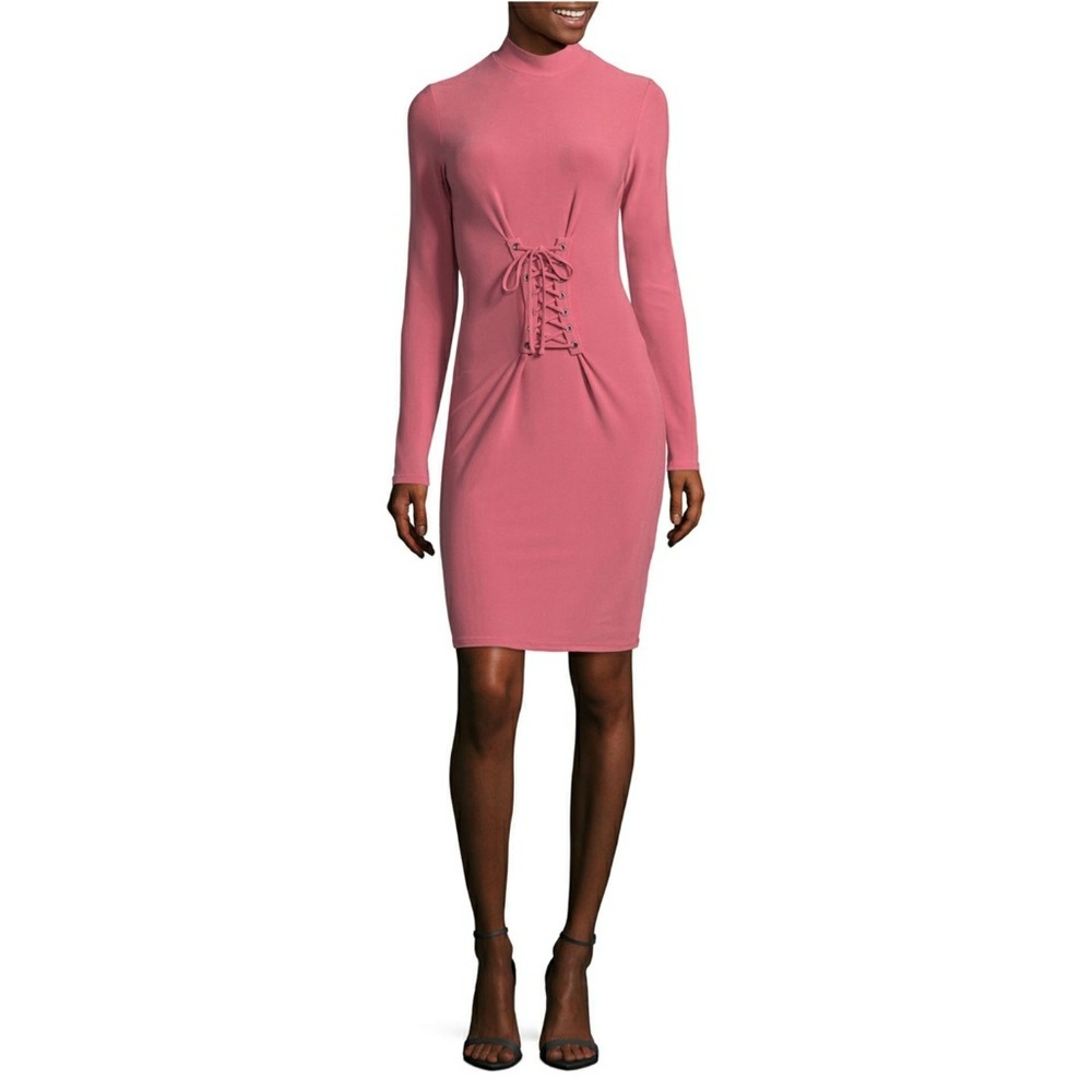 Pink corset dress